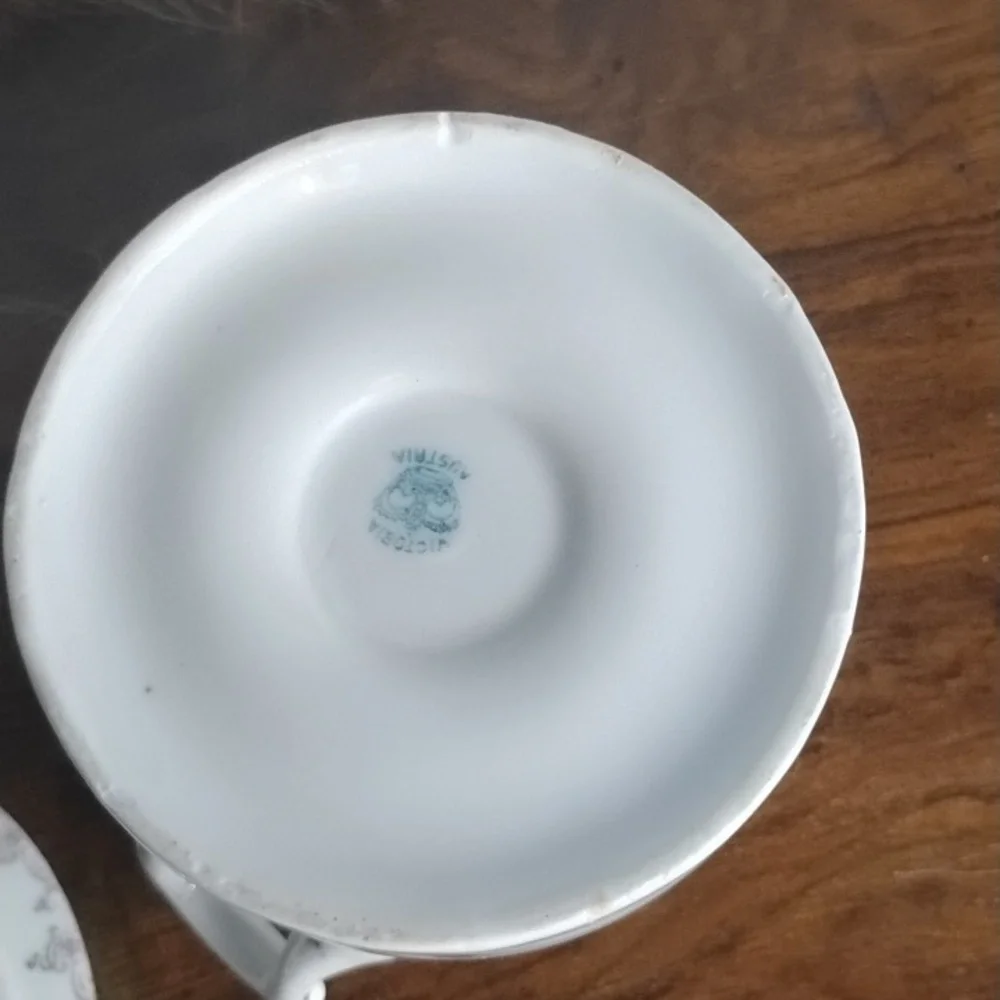 Victoria Floral Porcelain Canister with Lid